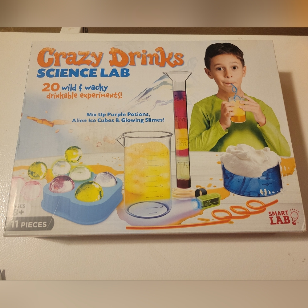 Crazy Drinks Science Lab NIB